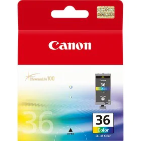 Cartouche d'encre originale Canon CLI-36 Col Jaune Tricolore Cyan/Magenta/Jaune de Canon, Toners et encre pour imprimante - R...