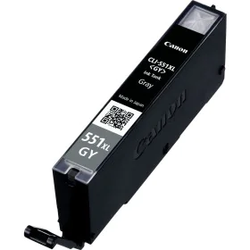 Cartuccia ad Inchiostro Originale Canon CLI-551XL GY w/sec Grigio di Canon, Toner e inchiostro per stampante - Rif: M0504277,...