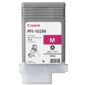 Cartouche d'encre originale Canon PFI-102M Rouge Magenta de Canon, Toners et encre pour imprimante - Réf : M0504382, Prix : 9...