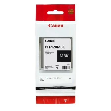 Original Tintenpatrone Canon PFI-120MBK Schwarz Matte Hinterseite von Canon, Toner und Druckertinte - Ref: M0504418, Preis: 9...