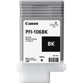 Original Ink Cartridge Canon PFI-106 BK Black by Canon, Printer toners and inks - Ref: M0504517, Price: 90,48 €, Discount: %