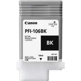 Cartouche d'encre originale Canon PFI-106 BK Noir de Canon, Toners et encre pour imprimante - Réf : M0504517, Prix : 90,48 €,...