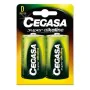 Pilas Alcalinas Cegasa Bl.LR20 D 1,5V (2 uds) (12 Unidades) de Cegasa, Pilas - Ref: M0505053, Precio: 4,89 €, Descuento: %