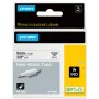 Ruban Laminé pour Etiqueteuses Dymo 18053 Blanc/Noir Noir/Blanc 9 mm de Dymo, Étiquettes adhésives et autocollants - Réf : M0...