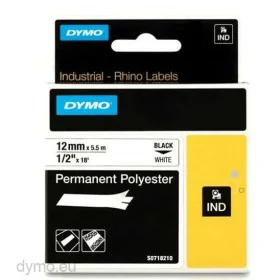 Nastro Laminato per Etichettatrici Dymo 18483 Bianco Multicolore Nero/Bianco di Dymo, Etichette adesive e adesivi - Rif: M050...