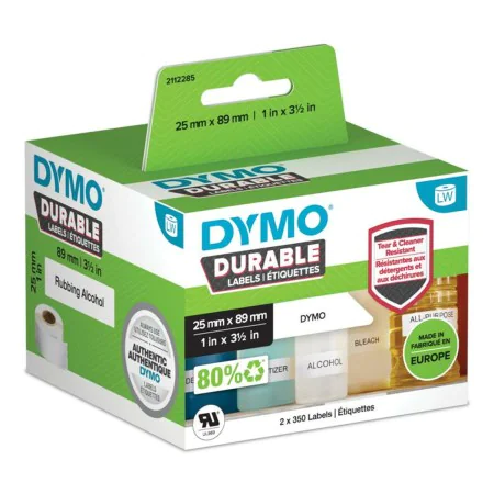 Nastro Laminato Dymo LabelWriter Bianco polipropilene Plastica di Dymo, Etichette adesive e adesivi - Rif: M0505507, Prezzo: ...