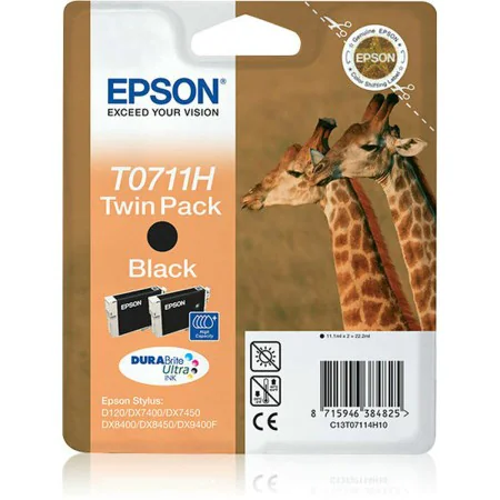 Original Ink Cartridge Epson C13T07114H10 Black by Epson, Printer toners and inks - Ref: M0505917, Price: 32,86 €, Discount: %