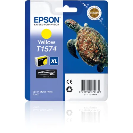 Cartouche d'encre originale Epson C13T15744010 Jaune de Epson, Toners et encre pour imprimante - Réf : M0505989, Prix : 44,56...