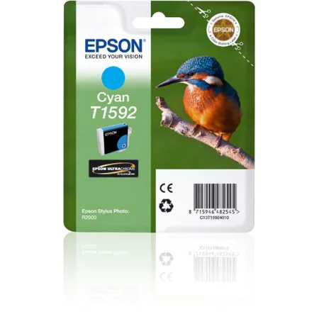 Cartuccia ad Inchiostro Originale Epson Stylus Photo R2000 Azzurro Ciano di Epson, Toner e inchiostro per stampante - Rif: M0...