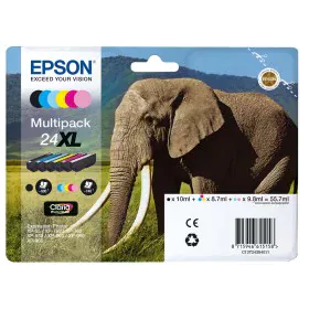 Cartouche d'encre originale Epson C13T15764010 24 XL de Epson, Toners et encre pour imprimante - Réf : M0506056, Prix : 119,4...