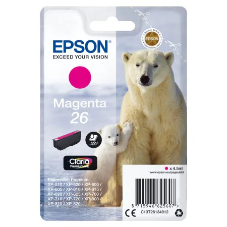 Cartucho de Tinta Original Epson C13T26134012 Magenta de Epson, Tóners y tinta de impresora - Ref: M0506064, Precio: 18,07 €,...