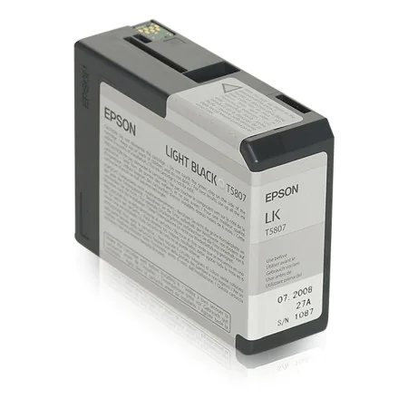 Tinteiro de Tinta Original Epson C13T580700 Preto de Epson, Toners e tinta de impressora - Ref: M0506250, Preço: 84,16 €, Des...