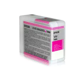 Tinteiro de Tinta Original Epson C13T580A00 Vermelho Magenta de Epson, Toners e tinta de impressora - Ref: M0506253, Preço: 8...