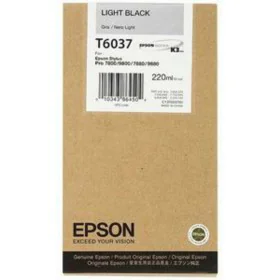 Cartouche d'encre originale Epson C13T603700 Noir de Epson, Toners et encre pour imprimante - Réf : M0506434, Prix : 124,76 €...