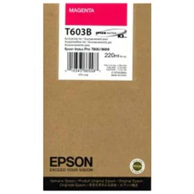 Cartucho de Tinta Original Epson C13T603B00 Magenta de Epson, Tóners y tinta de impresora - Ref: M0506436, Precio: 124,76 €, ...