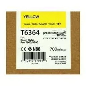 Cartucho de Tinta Original Epson Cartucho T636400 amarillo Amarillo de Epson, Tóners y tinta de impresora - Ref: M0506463, Pr...