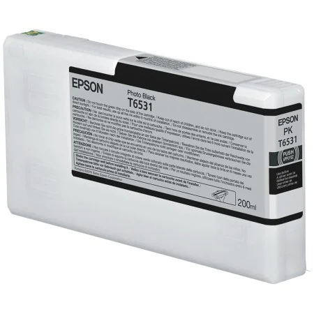 Tinteiro de Tinta Original Epson C13T653100 Preto de Epson, Toners e tinta de impressora - Ref: M0506480, Preço: 113,20 €, De...