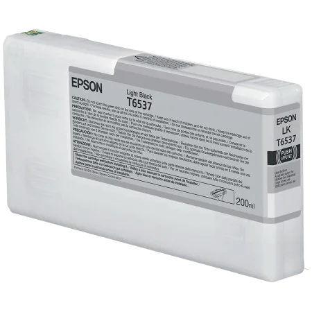 Cartucho de Tinta Original Epson C13T653700 Gris de Epson, Tóners y tinta de impresora - Ref: M0506486, Precio: 113,20 €, Des...