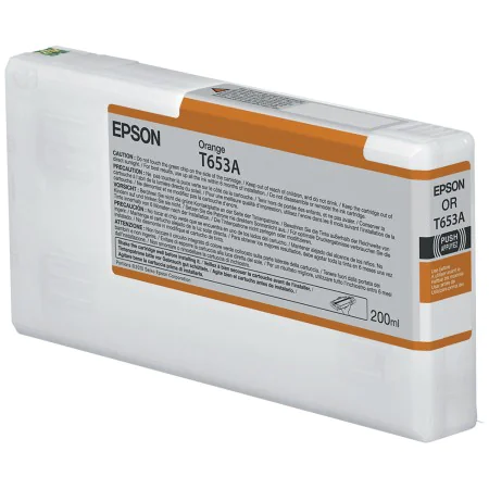 Cartucho de Tinta Original Epson C13T653A00 Amarillo Naranja de Epson, Tóners y tinta de impresora - Ref: M0506489, Precio: 1...