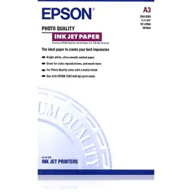 Papel para Imprimir Epson C13S041068 Branco A3 (1 Unidade) de Epson, Papel de impressão - Ref: M0507648, Preço: 54,99 €, Desc...