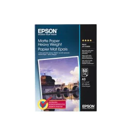 Matte Photographic Paper Epson S041261 A3 50 Sheets by Epson, Printing paper - Ref: M0507651, Price: 44,07 €, Discount: %