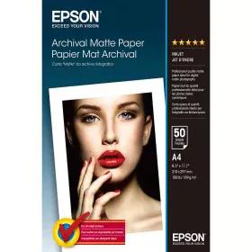 Mattes Fotopapier Epson C13S041342 A4 (1 Stück) von Epson, Druckpapier - Ref: M0507658, Preis: 23,30 €, Rabatt: %