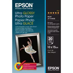 Ink and Photogrpahic Paper pack Epson C13S041926 A6 20 Sheets (1 Unit) by Epson, Printing paper - Ref: M0507664, Price: 13,38...