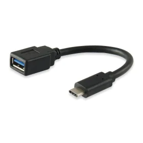 Adaptador USB-C para USB Equip 133455 Preto 15 cm de Equip, Cabos USB - Ref: M0508184, Preço: 7,55 €, Desconto: %