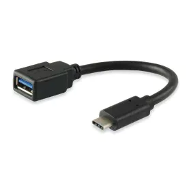 Adaptador USB-C a USB Equip 133455 Negro 15 cm de Equip, Cables USB - Ref: M0508184, Precio: 6,34 €, Descuento: %