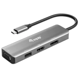 Adaptateur USB-C vers VGA Equip 133485 de Equip, Adaptateurs USB-VGA - Réf : M0508192, Prix : 48,92 €, Remise : %