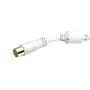 Antenna cable Hama 00205246 White 1,5 m by Hama, Pulling and lifting - Ref: M0508925, Price: 10,66 €, Discount: %