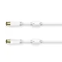 Antenna cable Hama 00205246 White 1,5 m by Hama, Pulling and lifting - Ref: M0508925, Price: 10,66 €, Discount: %