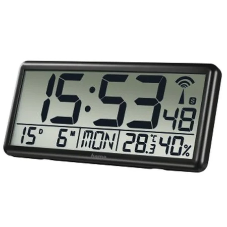 Horloge Murale Hama Jumbo Noir Plastique de Hama, Pendules murales - Réf : M0508984, Prix : 51,35 €, Remise : %