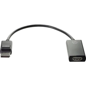 Adaptador DisplayPort para HDMI HP 2JA63AA Preto de HP, Adaptadores DVI-HDMI - Ref: M0509391, Preço: 48,58 €, Desconto: %