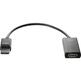 Adaptador DisplayPort a HDMI HP 2JA63AA Negro de HP, Adaptadores DVI-HDMI - Ref: M0509391, Precio: 48,58 €, Descuento: %