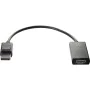 Adaptador DisplayPort a HDMI HP 2JA63AA Negro de HP, Adaptadores DVI-HDMI - Ref: M0509391, Precio: 50,14 €, Descuento: %