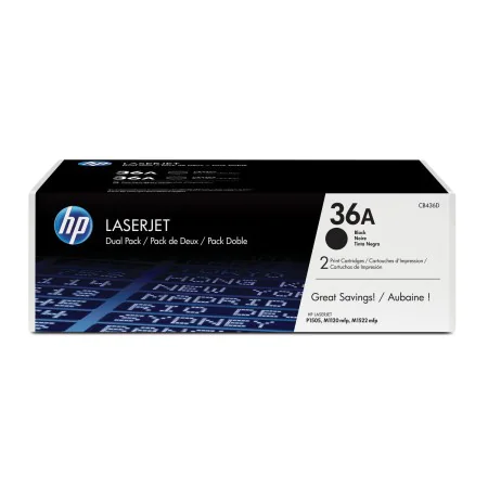 Toner Originale HP CB436AD Nero di HP, Toner e inchiostro per stampante - Rif: M0509976, Prezzo: 197,41 €, Sconto: %