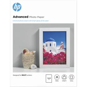 Glossy Photo Paper HP Q8696A A5 25 Sheets (25 Units) by HP, Printing paper - Ref: M0511640, Price: 9,60 €, Discount: %