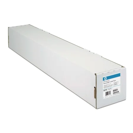 Rouleau de papier couché HP C6019B Blanc 45,7 m Revêtu de HP, Papier d'impression - Réf : M0511676, Prix : 56,39 €, Remise : %