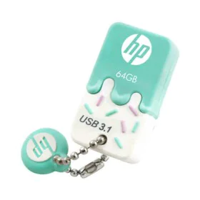 Clé USB HP HPFD778W-64 Menthe 64 GB 30 MB/s-75 MB/s (1 Unité) de HP, Clés USB - Réf : M0511851, Prix : 18,14 €, Remise : %