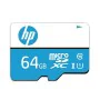 Tarjeta de Memoria Micro SD con Adaptador HP HP-MSDCWAU1-64GB 16 GB 64 GB Clase 10 100 Mb/s de HP, Tarjetas de memoria - Ref:...