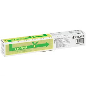 Original Toner Kyocera TK-895Y Yellow Black by Kyocera, Printer toners and inks - Ref: M0513327, Price: 84,72 €, Discount: %