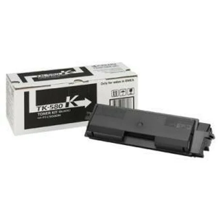 Toner Kyocera TK-580K Noir de Kyocera, Toners et encre pour imprimante - Réf : M0513338, Prix : 73,52 €, Remise : %