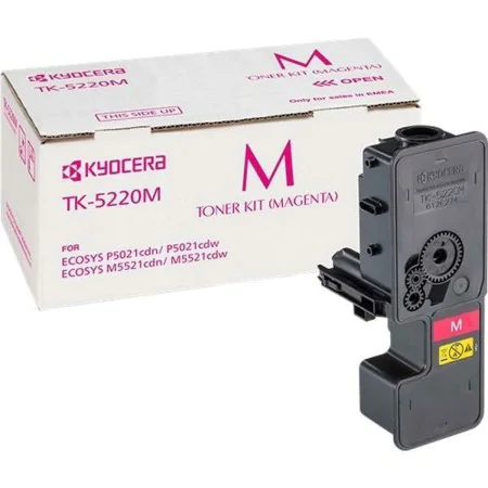 Toner Kyocera TK-5220M Black Magenta by Kyocera, Printer toners and inks - Ref: M0513423, Price: 81,45 €, Discount: %