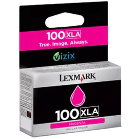 Cartuccia ad Inchiostro Originale Lexmark 100 XLA Nero Magenta di Lexmark, Toner e inchiostro per stampante - Rif: M0514388, ...