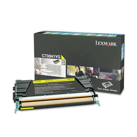 Toner original Lexmark C736H1YG Jaune de Lexmark, Toners et encre pour imprimante - Réf : M0515011, Prix : 615,08 €, Remise : %