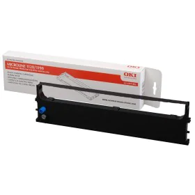 Original Punkt-Matrix-Band OKI 43571802 Schwarz von OKI, Toner und Druckertinte - Ref: M0515655, Preis: 12,90 €, Rabatt: %