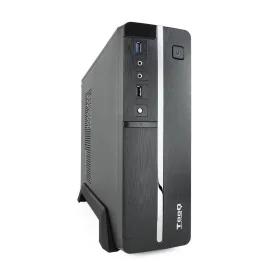 ATX Mini-tower Box with Power Feed TooQ TQC-3005U3 Slim USB 3.0 Black 500 W by TooQ, PC Speakers - Ref: M0518542, Price: 51,3...