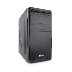 Caixa Micro ATX com Leitor de Cartões TooQ TQC-4745DU3C-B Preto de TooQ, Caixas para computador de secretária - Ref: M0518549...