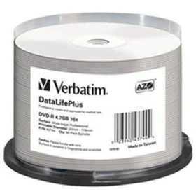 DVD-R Verbatim DataLifePlus 50 Pezzi (50 Unità) di Verbatim, Consumabili di archiviazione - Rif: M0519703, Prezzo: 38,01 €, S...